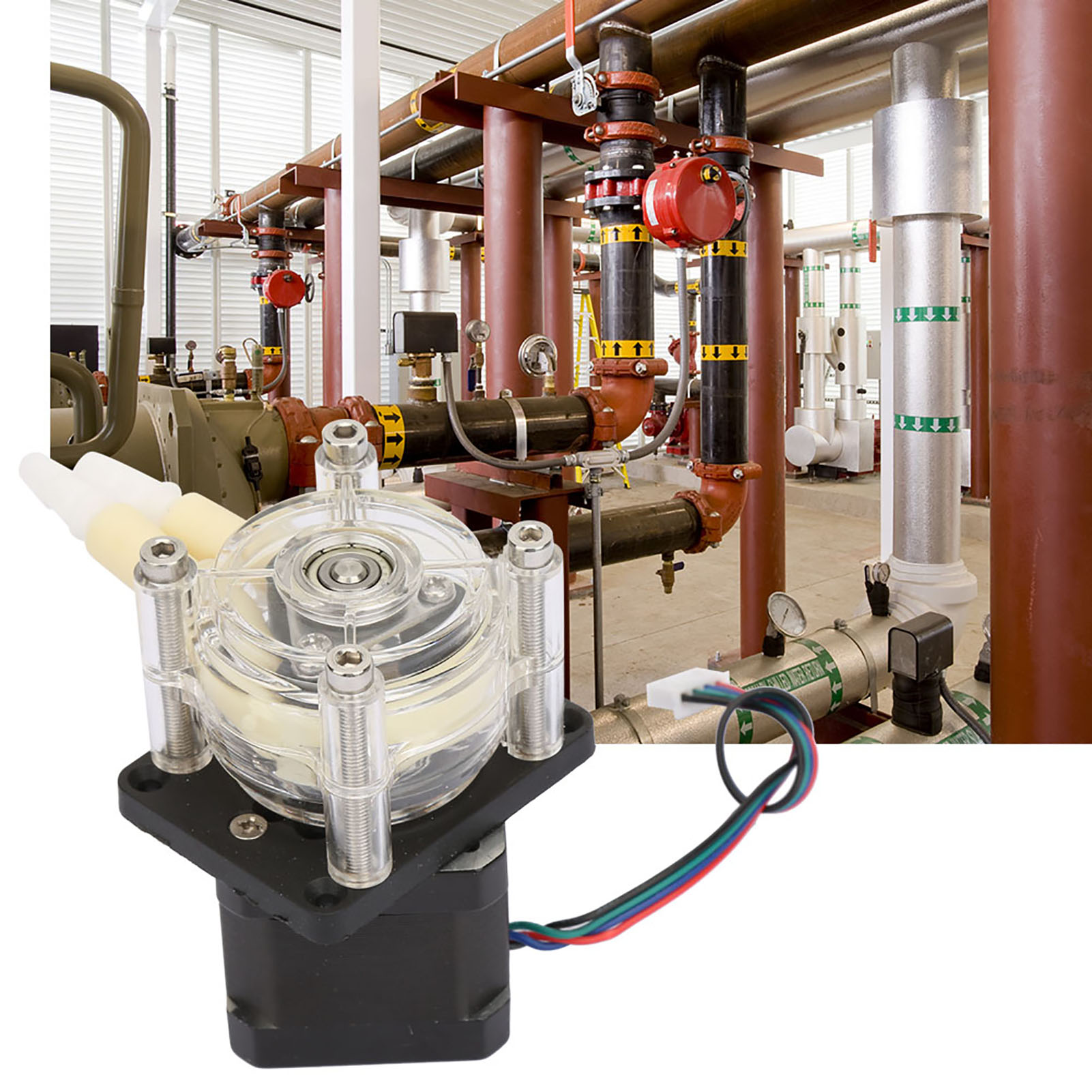 Leistungsstarke, Korrosionsbeständige, Selbstansaugende Vakuum-schlauchpumpe Mit Schrittmotor (6-30 V)
