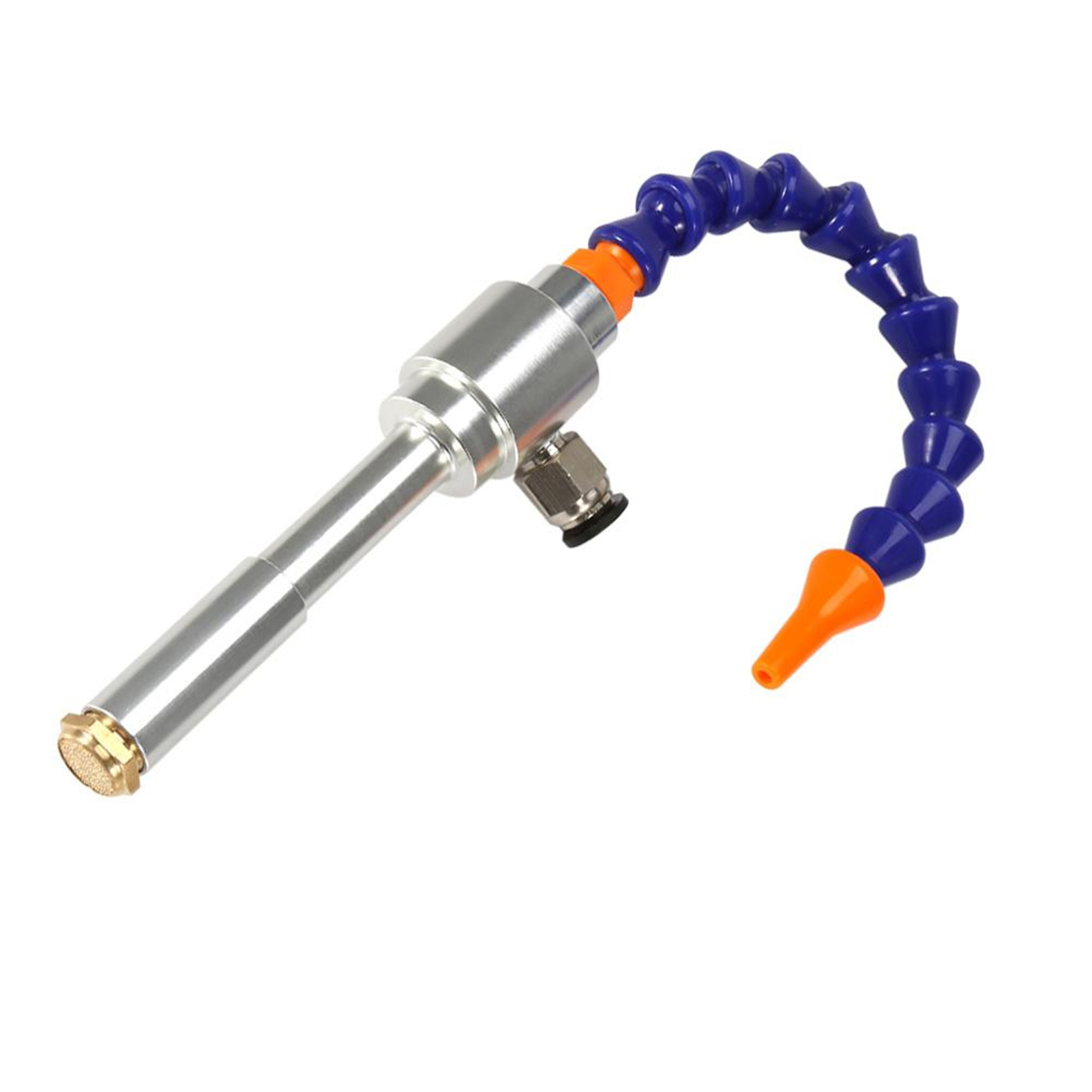 130 Mm Vortex Kaltluftpistole Für Trockenkühlung Mit Flexiblem Schlauch (08 Ohne Ständer)