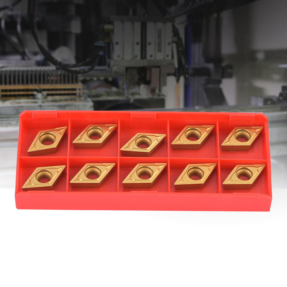 10 Stück Dcmt11t304-hm Ybc251 Dcmt32.51-hm Cnc-hartmetalleinsätze Für Drehmaschinen