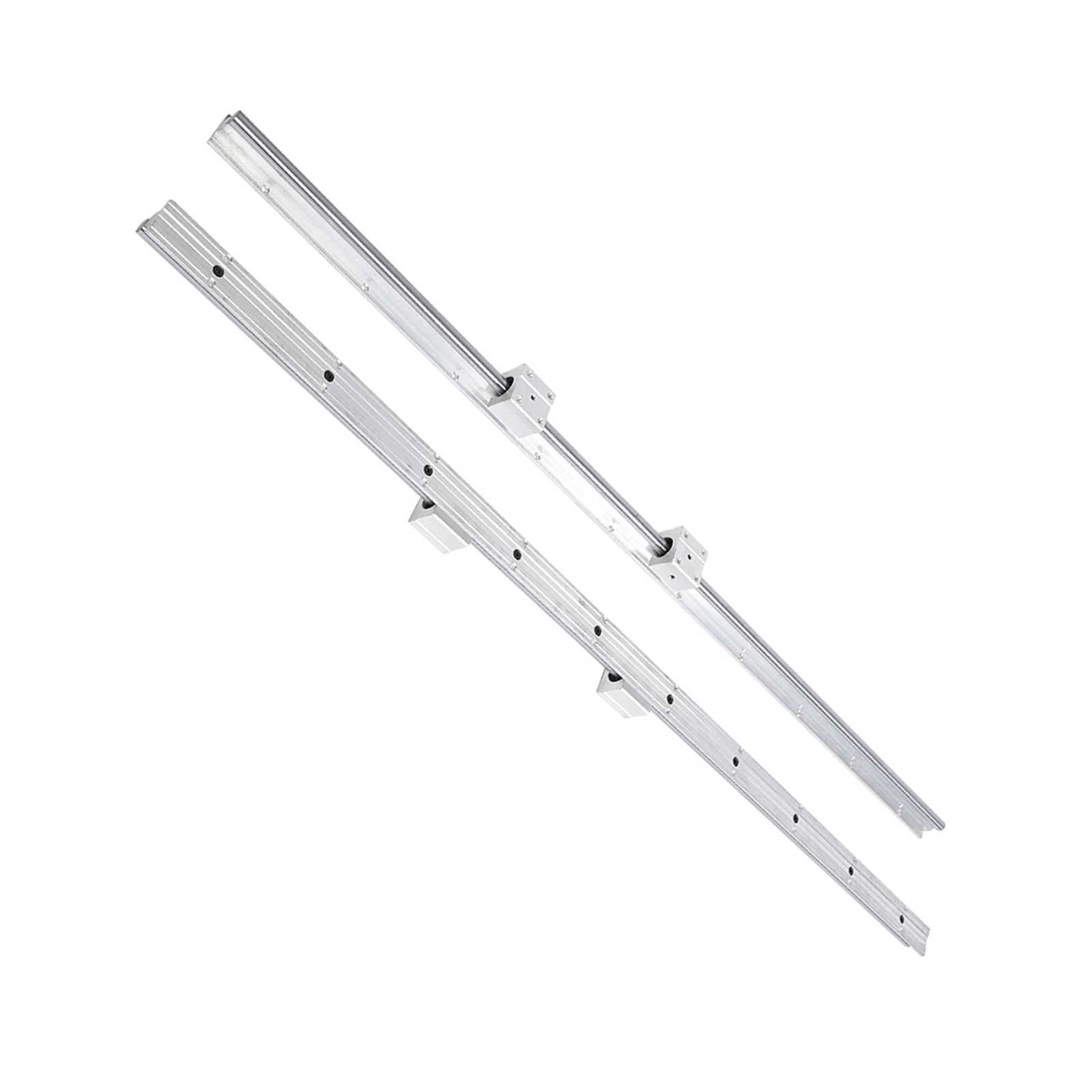 2 Stück Sbr12-1000mm 12mm Linearführungswellen, 4 Stück Sbr12uu Lagerblöcke