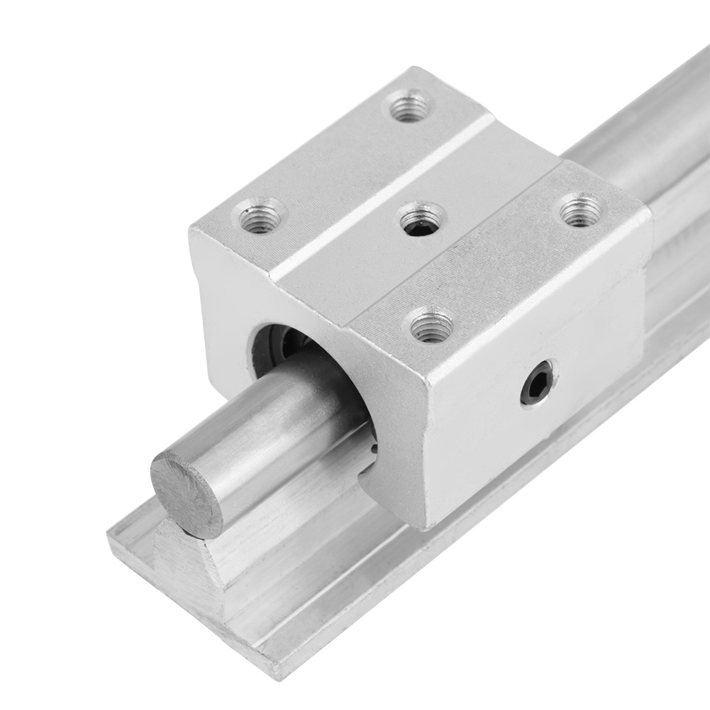 1 Stück Sbr12 200 Mm Linearführungswelle, 4 Stück Sbr12uu Lagerblöcke, Cnc-teile