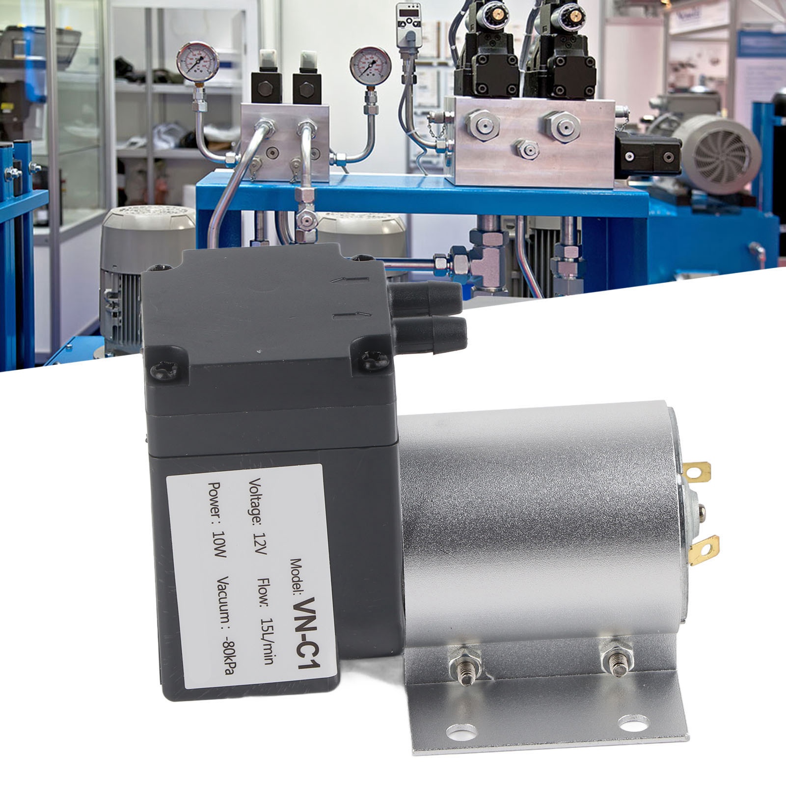 Vakuumpumpe Mit Ständer, Vakuum -80 Kpa, 10 W, Dc 24 V/dc 12 V
