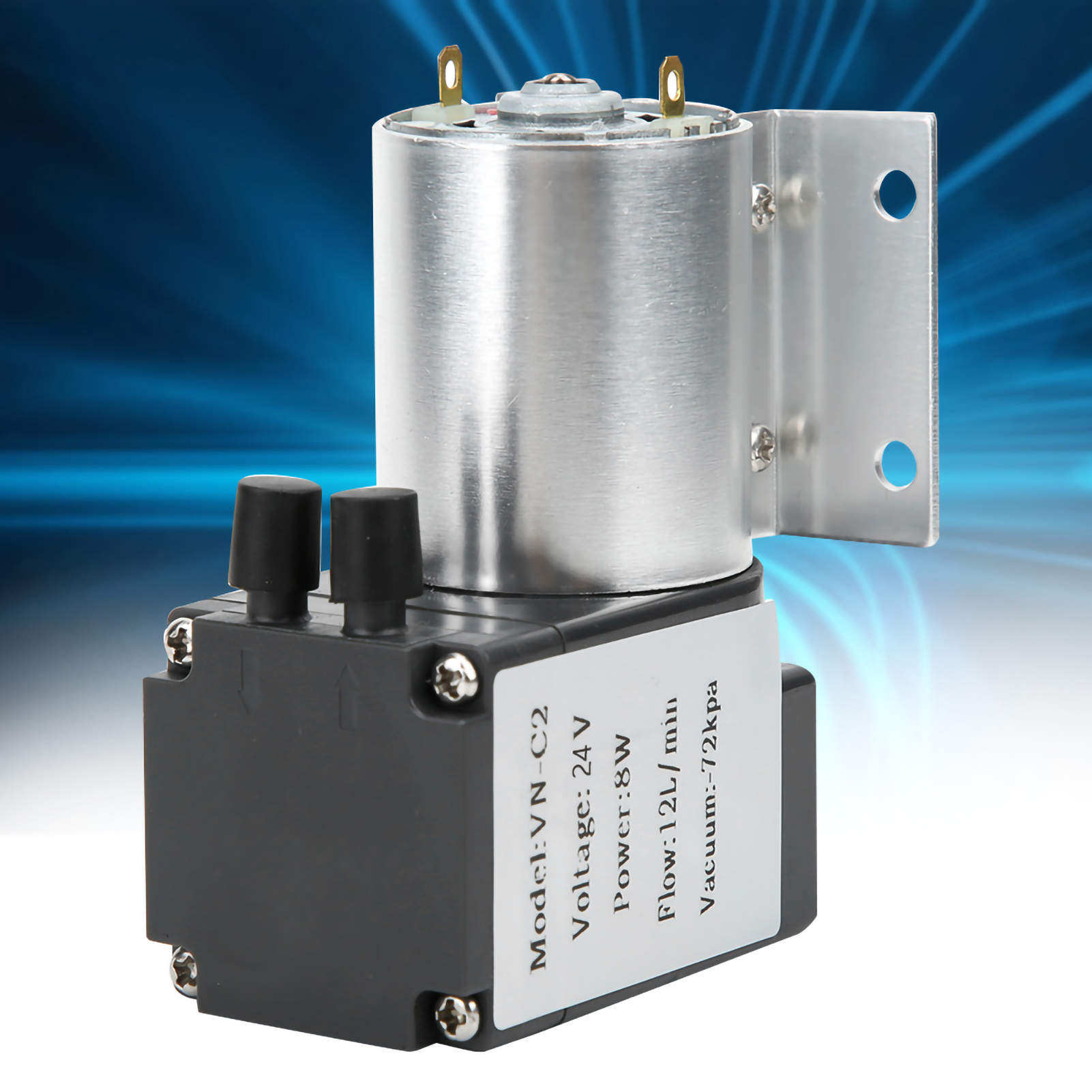 Leistungsstarke Vakuumpumpe, Niederdruck-saugpumpe Auf Ständer -72 Kpa 8 W 12 L Min (dc 12 V)