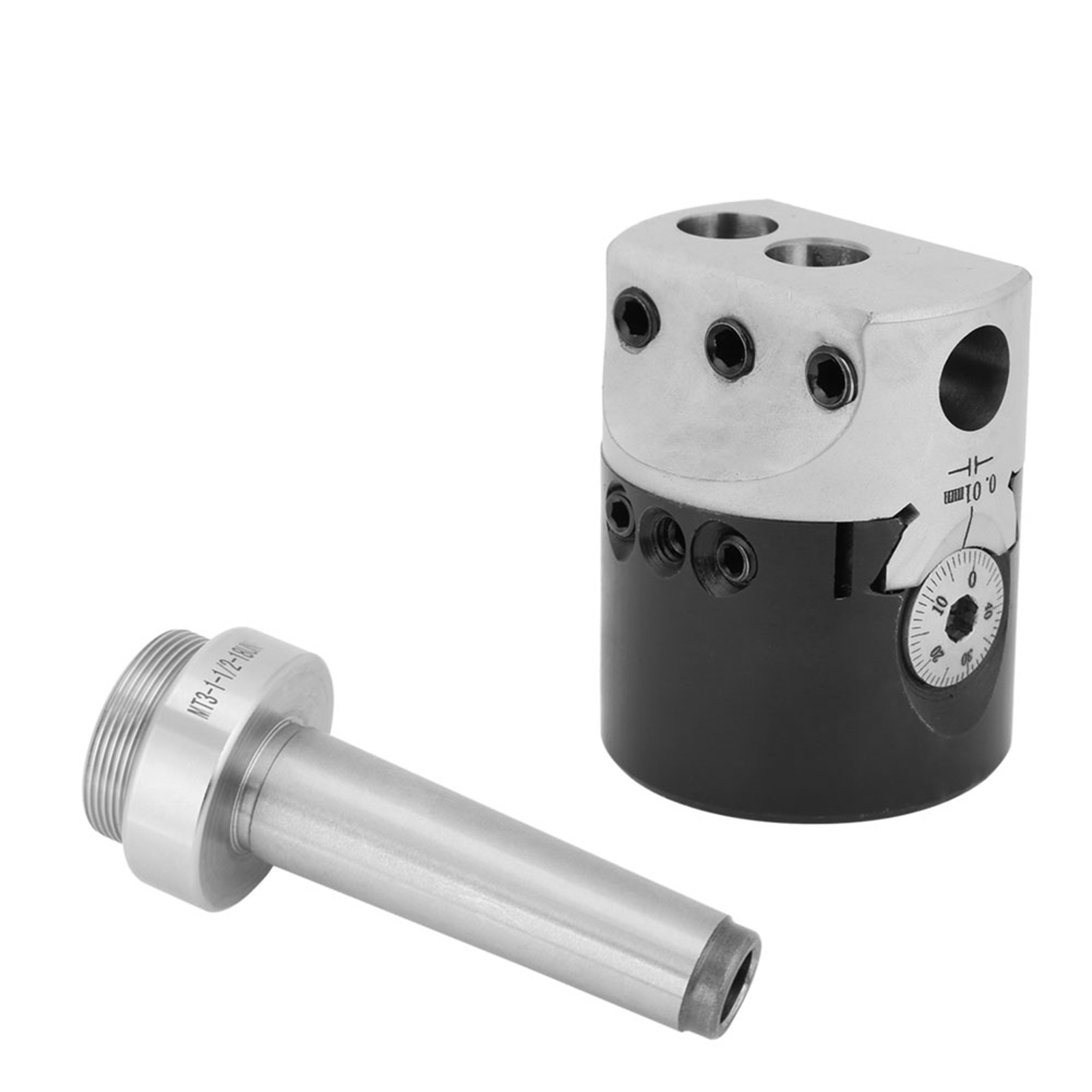 Mt3 M12 Kegelspannzangenfutter Frässpindeladapter 2 Zoll Drehbankbohrer