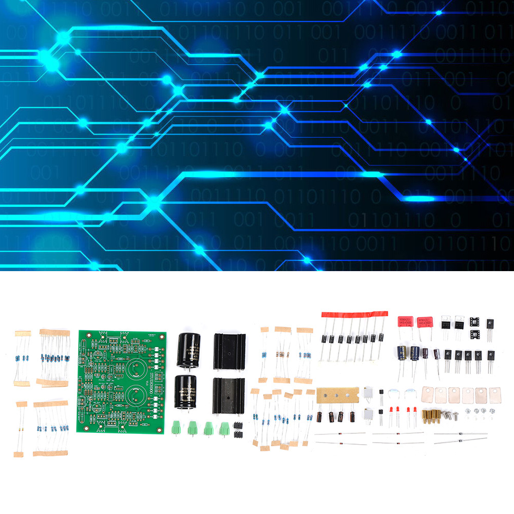 Studer900 Diy-kit Geregelte Netzteilplatine Mit Positiver Und Negativer Spannung