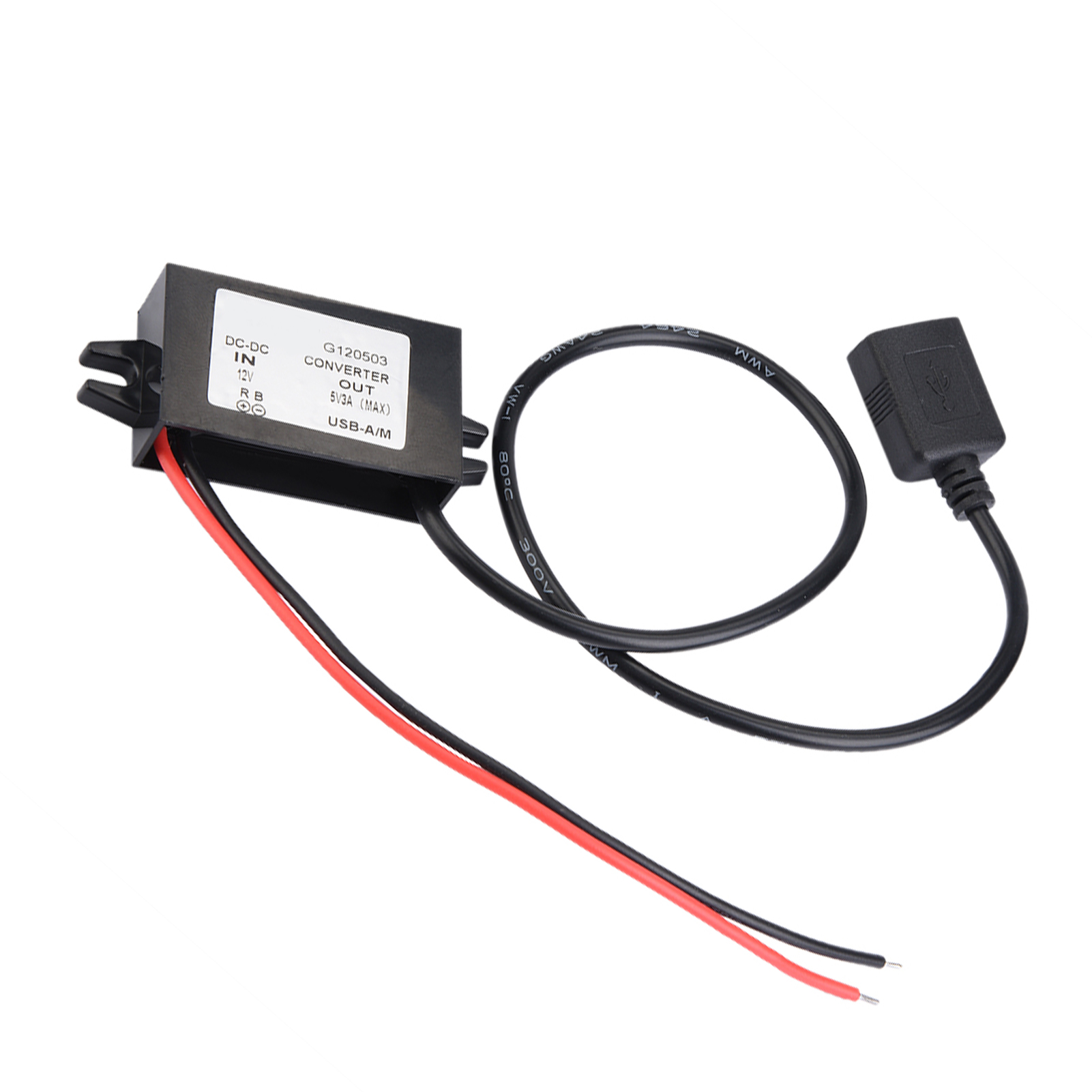Dc-dc 12v Auf 5v 3a Usb-wandler-netzteilmodul