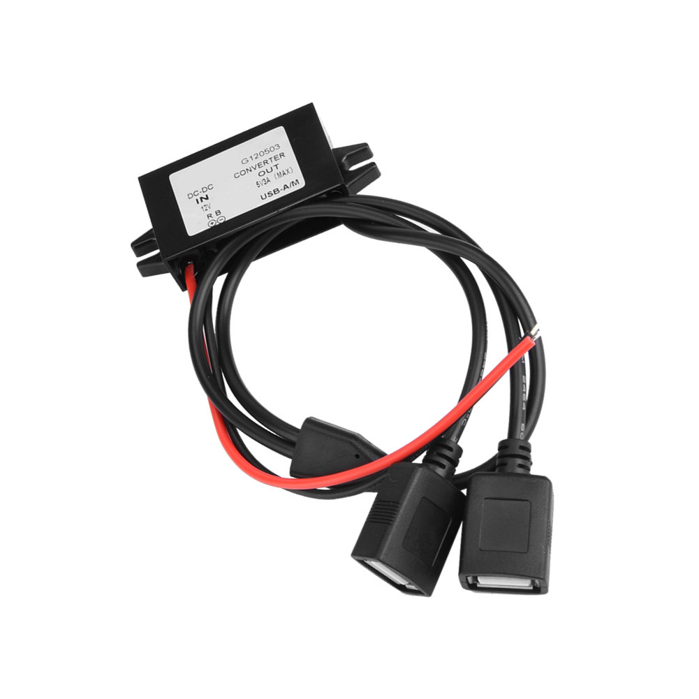 Dc-dc 12v Auf 5v 3a Dual-usb-wandler-netzteilmodul