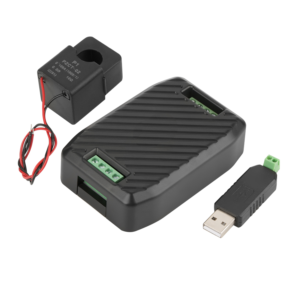Messgerät Für Spannung, Strom, Leistungsfaktor, Frequenz Und Energie (1zähler, 1offener Ct-typ, 1usb 485-schnittstelle)