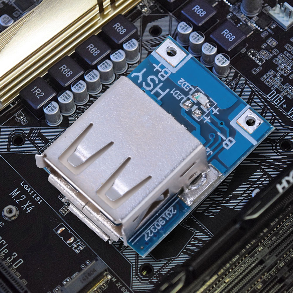 10 Stück 5v 1a Aufwärtswandler-modul Für Lithium-akkus Mit Usb-ladeschutzplatine