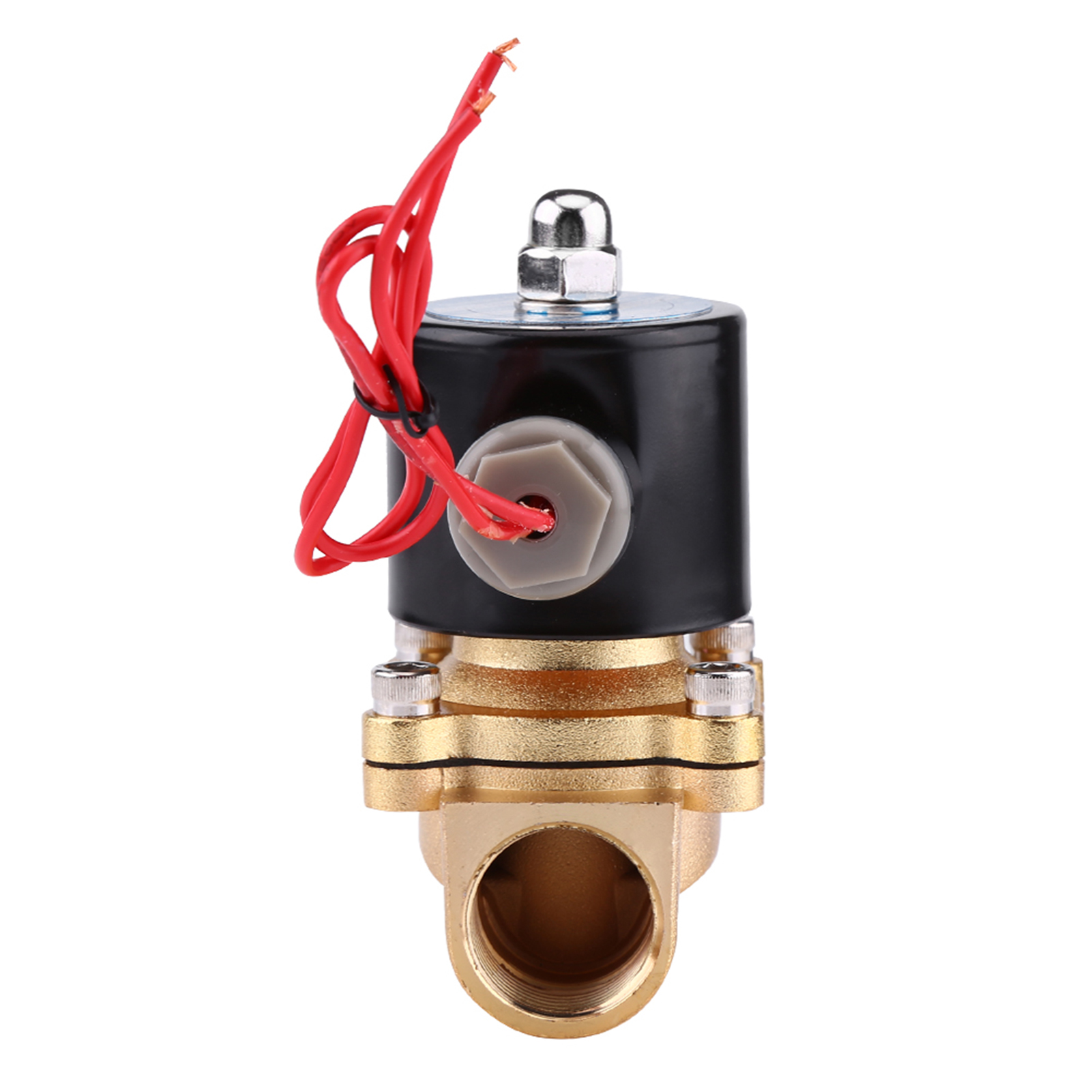 220 V Wechselstrom, 3/4"-nc-magnetventil, Gehäuse Aus Zinklegierung, Für Wasser, Öl, Luft Und Gas