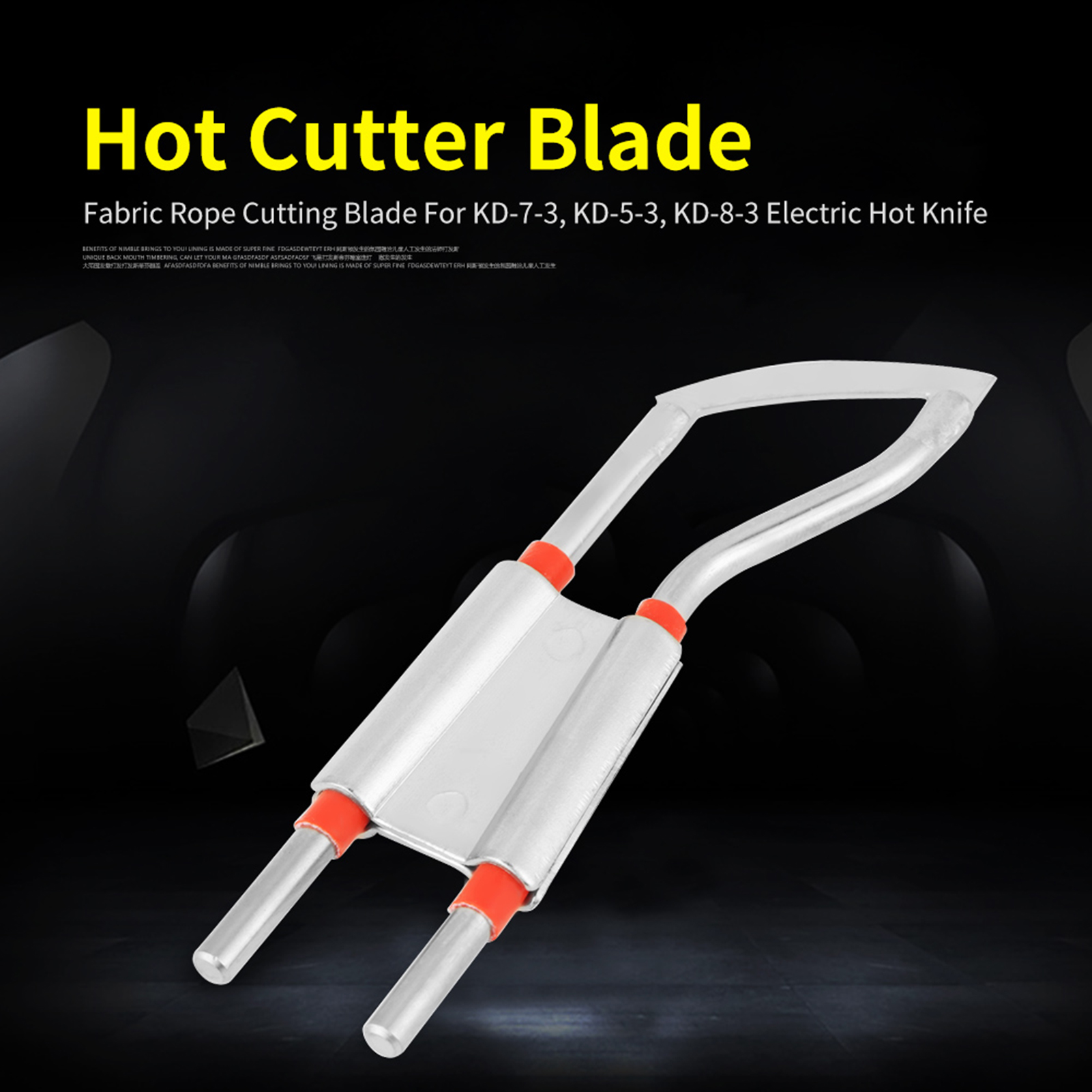 Schneidklinge Zum Schneiden Von Textilschnüren Für Elektrische Heißmesser Kd-7-3, Kd-5-3 Und Kd-8-3