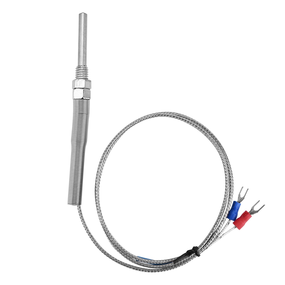 Thermoelement Typ K Mit M8-gewinde, 30 Mm Sonde, Temperaturfühlerdraht 0–400 °c (1 M)