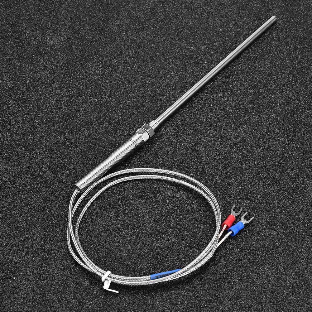 Thermoelement Typ K Mit M8-gewinde, 150 Mm Sonden-temperaturfühlerkabel 0-400℃ (1 M)