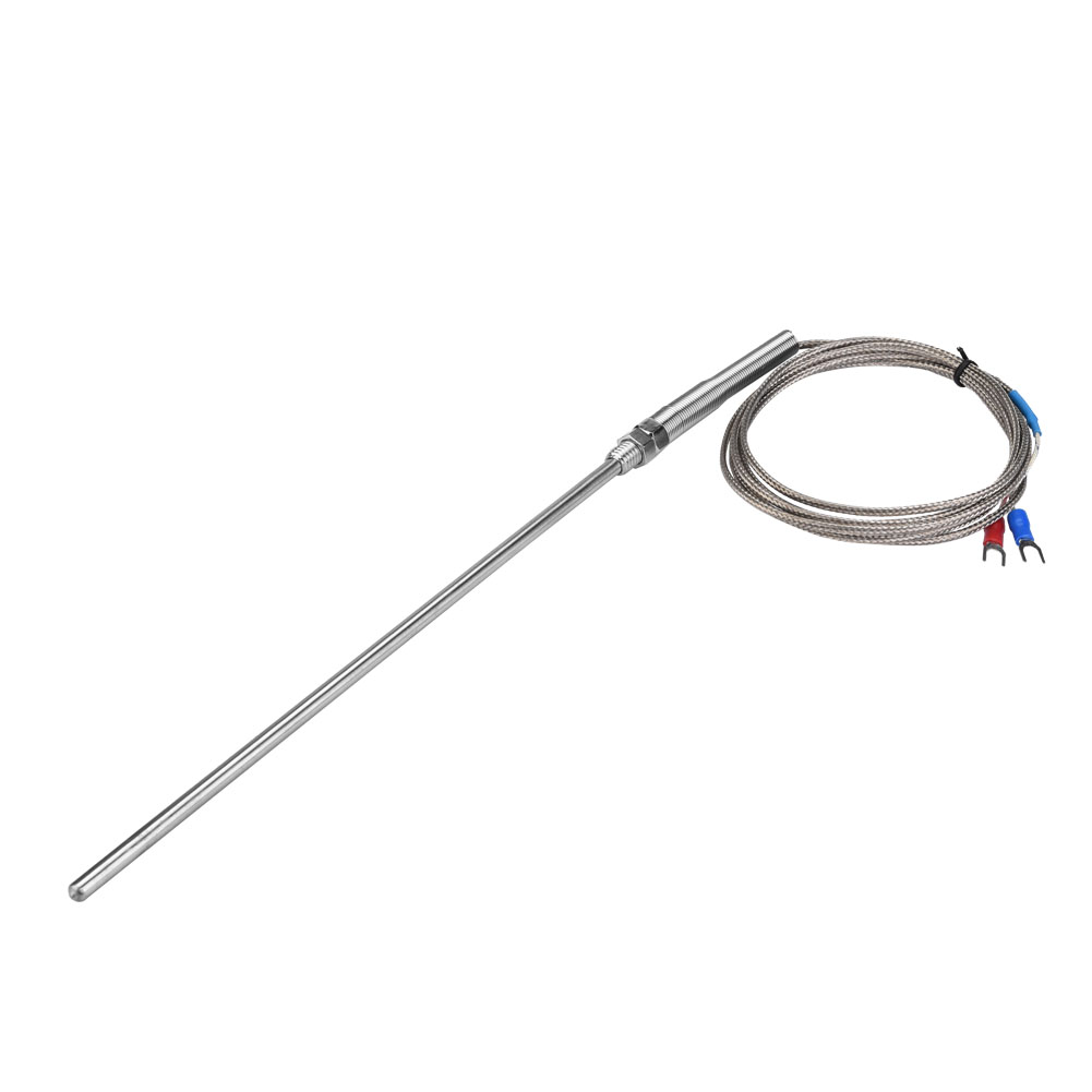 Thermoelement Typ K Mit M8-gewinde, 200 Mm Sonde, Temperaturfühlerdraht 0–400 °c (3 M)
