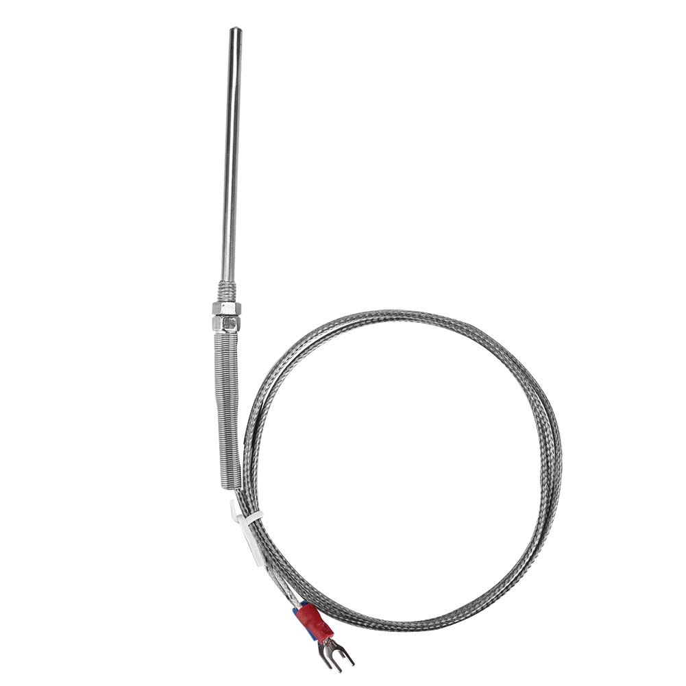 Thermoelement Typ K Mit M8-gewinde, 50 Mm Sonde, Temperaturfühlerdraht 0–400 °c (1 M)
