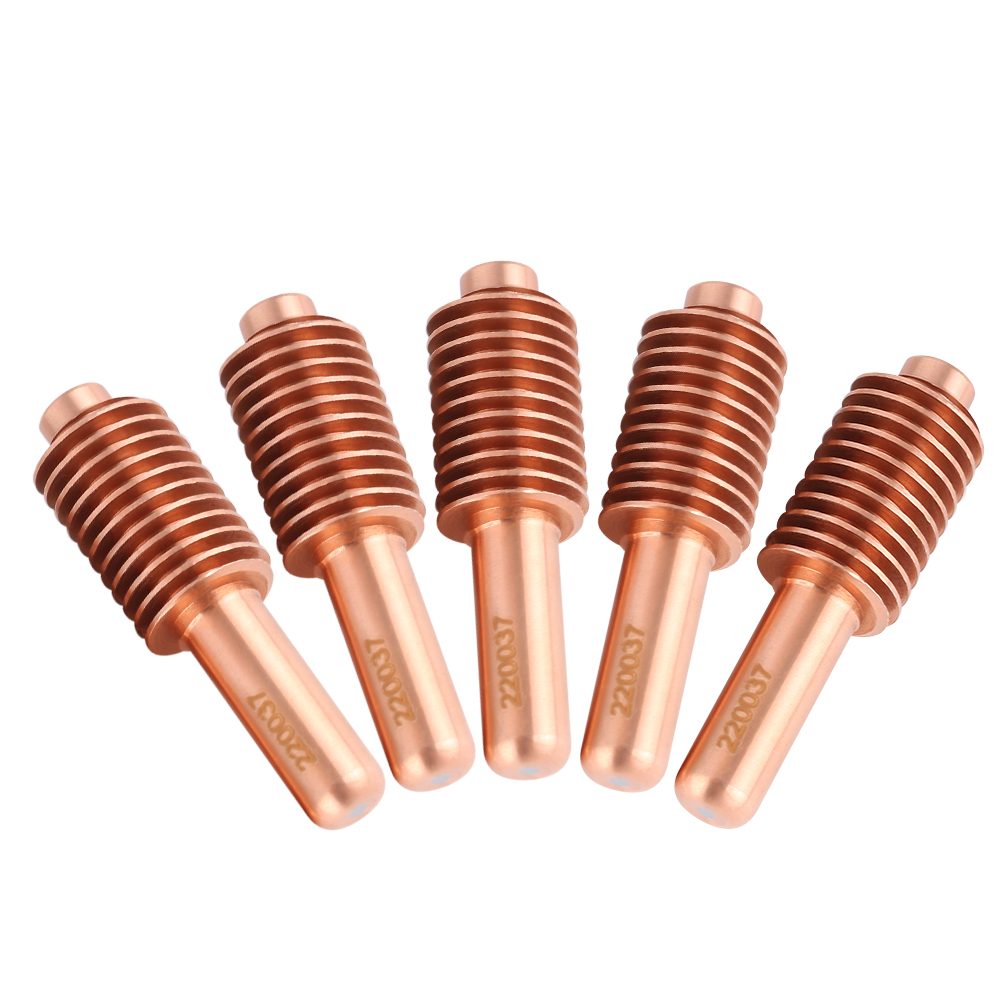 5-teiliges Set 220037 Plasmaschneidbrenner-verschleißteile-elektrodenset Für Max1650