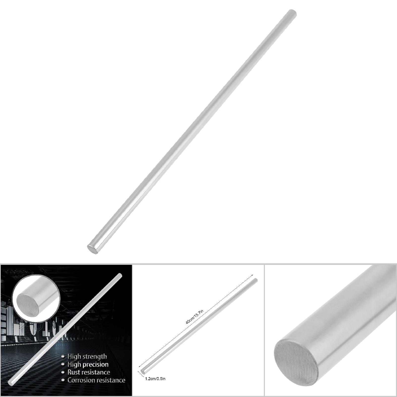 Stück Zylindrische Schiene Aus Wälzlagerstahl, Linearwelle, Gerader Rundstab, Durchmesser 12 Mm (400 Mm)