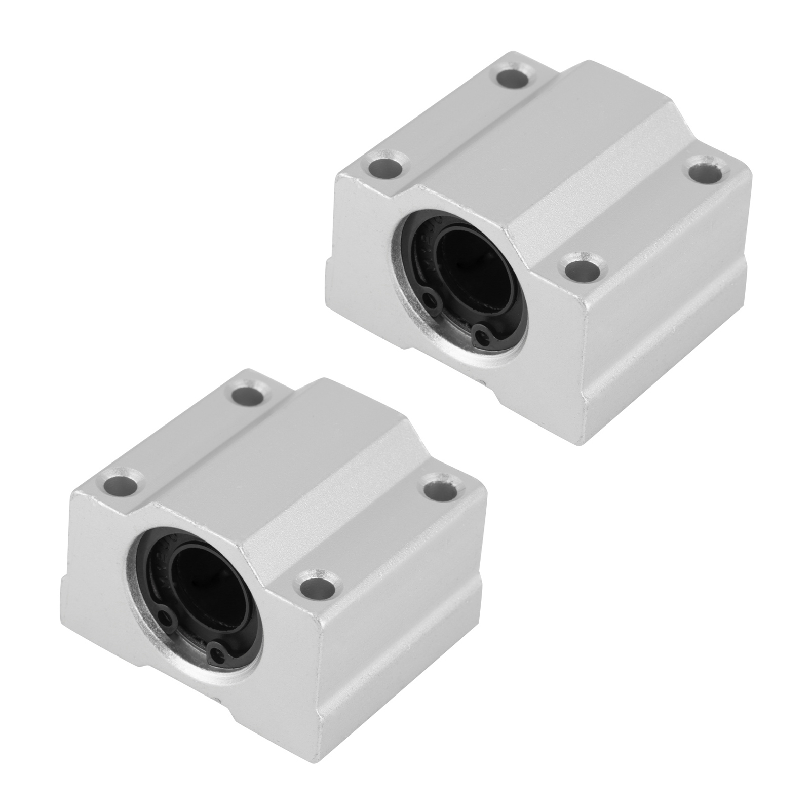 4-teiliges Set Scs12uu 36 X 42 X 28 Mm Aluminium-linearführungen, Kugellager Und Gleitblöcke