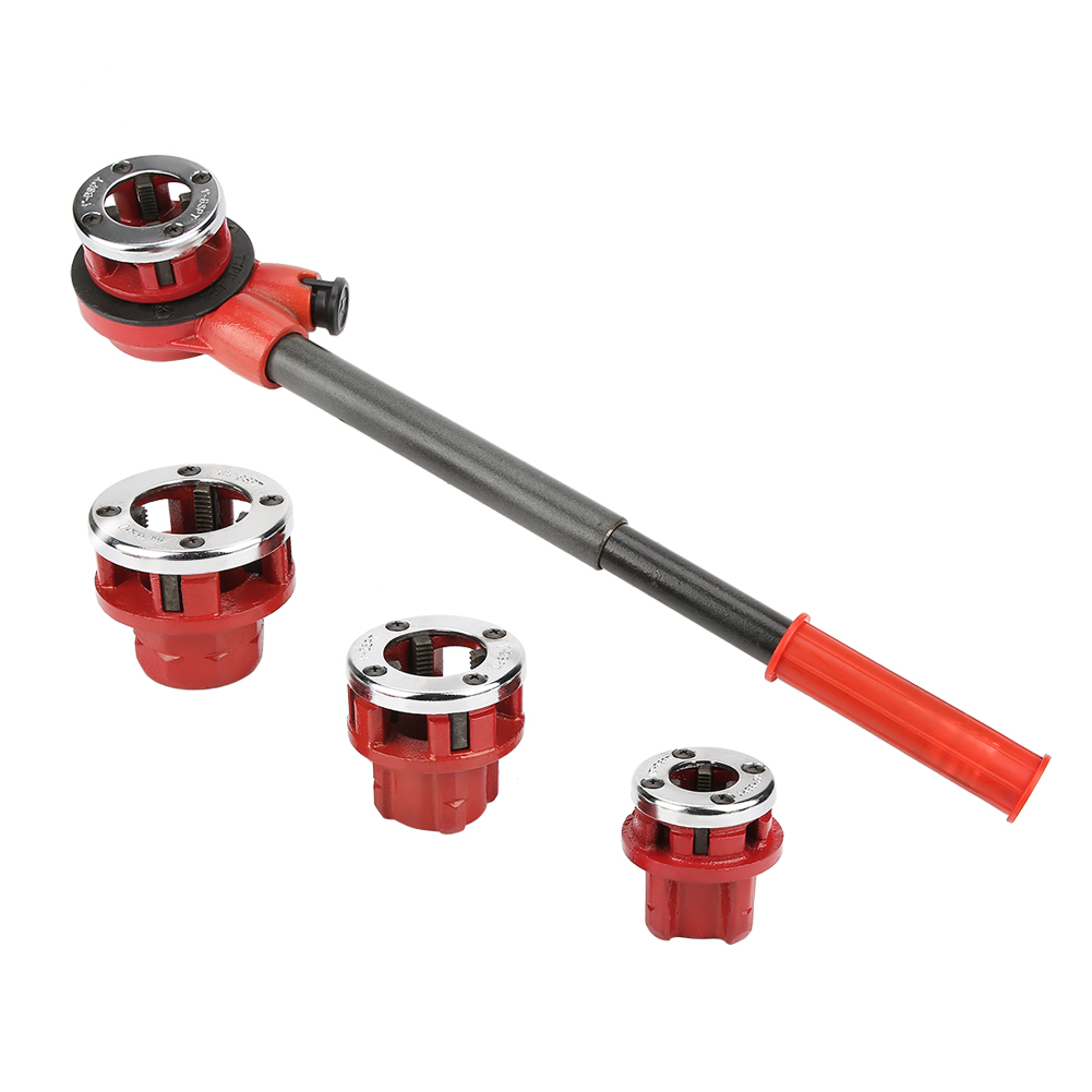 Gewindeschneidwerkzeugsatz Für Sanitärrohre 1/2" 3/4" 1" 1-1/4" (02)