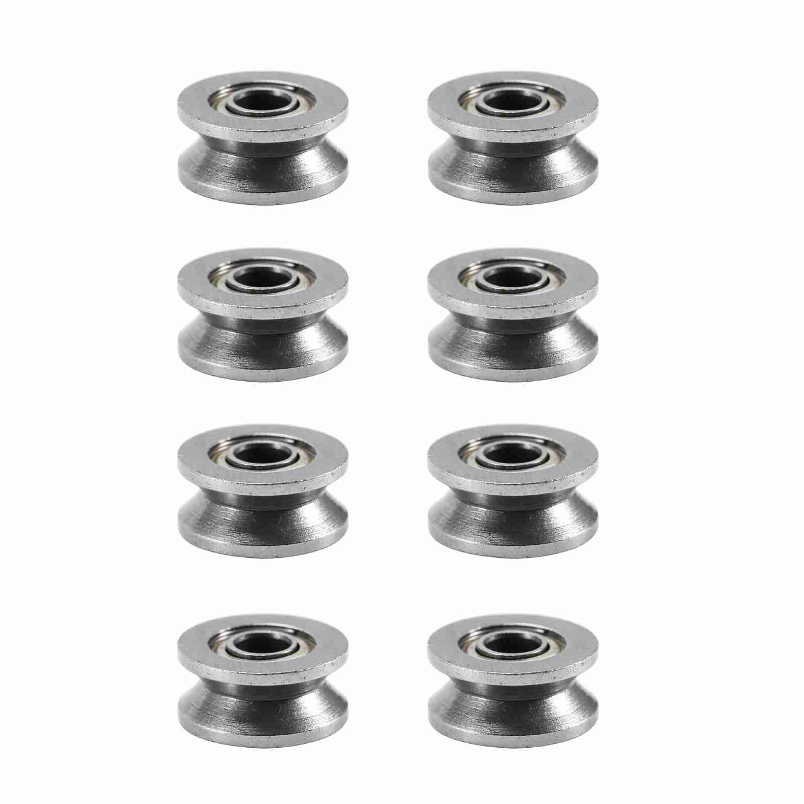 10 Stück V624zz V-nut-kugellagerrollen Für Linearführungssysteme 4 X 13 X 6 Mm