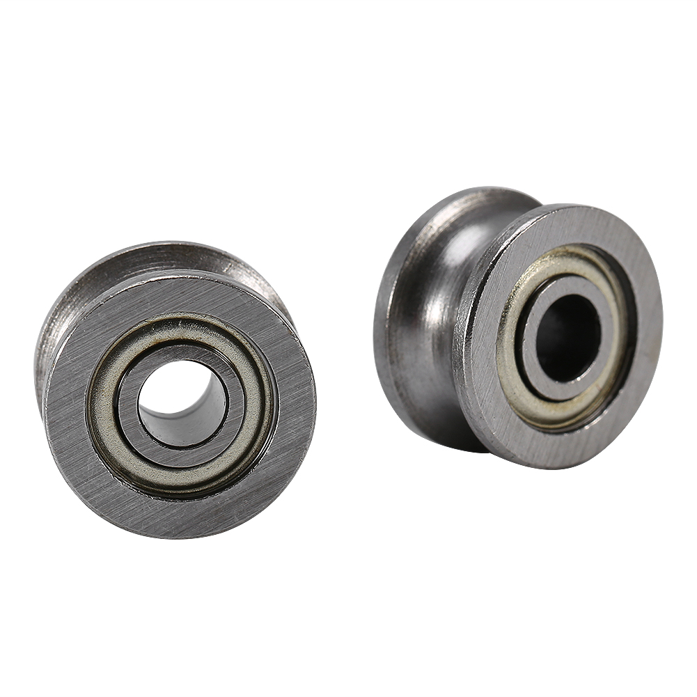 10 Stück U624zz U-nut-kugellager-führungsrollen Für Linearführungssysteme 4 X 13 X 7 Mm