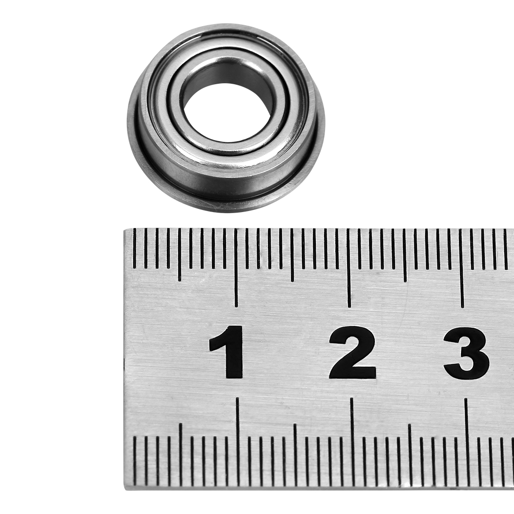 10 Stück F688-zz Doppelt Abgedichtete Flansch-rillenkugellager 8 X 16 X 5 Mm