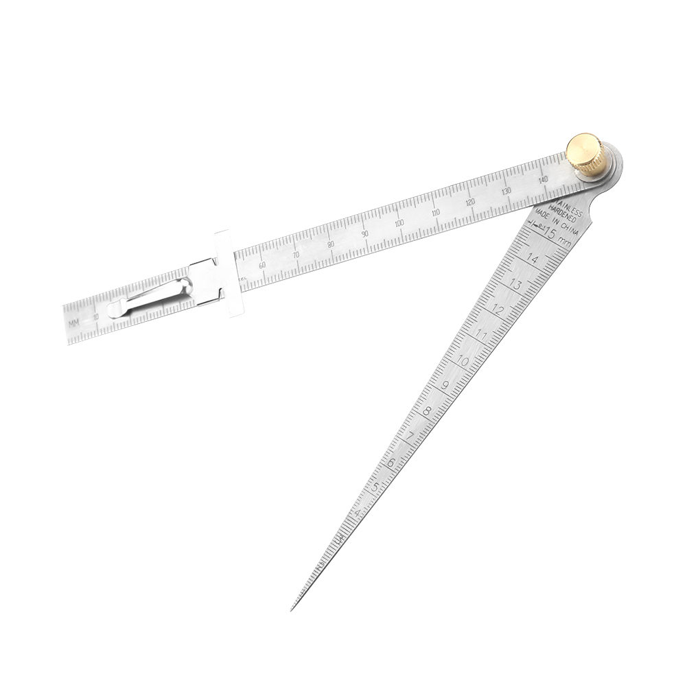 Schweißkegellehre, Lineal Und Lochprüfwerkzeug Aus Edelstahl (1–15 Mm)