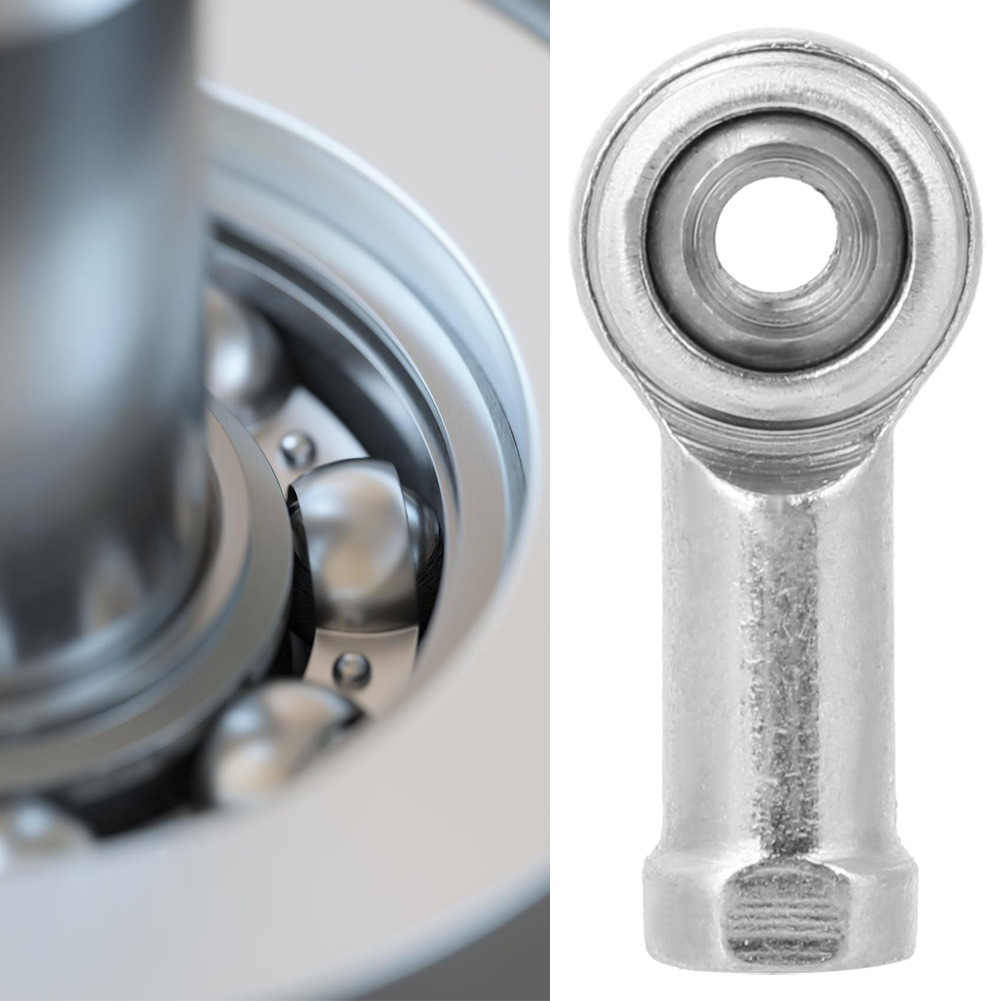 10 Stück Wälzlagerstahl, Innengewinde Rechts/links, Stangengelenklager (m4)