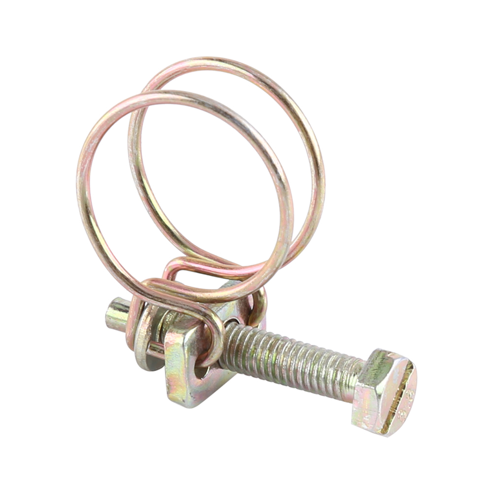 Verstellbare Zweidraht-wasserschlauchschelle, Rohrschelle, Ring Für Sanitärinstallationen (21 Mm–25 Mm)