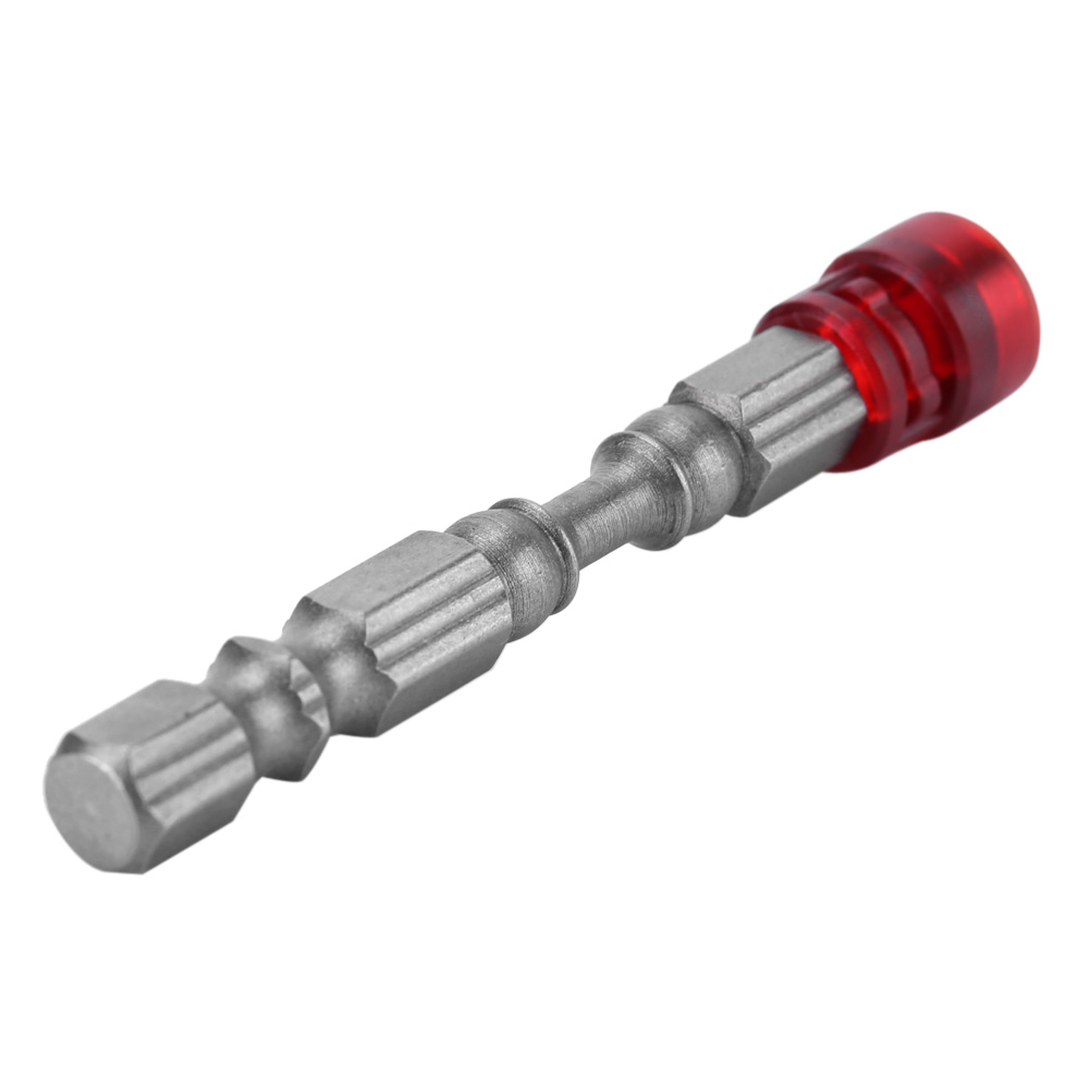 Magnetischer Phillips-schraubendreher-bit-satz Ph2 Für Gipskartonschrauben, 6 Mm Schaft (rot)
