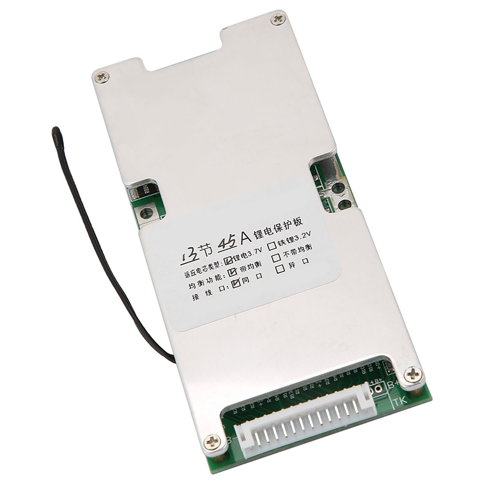 13s 45a Lithium-batterieschutz-bms-leiterplatte Mit Balancerladung