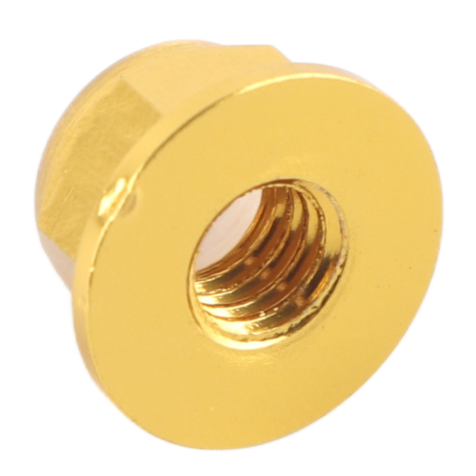 10-teiliger Satz Eloxierter M4-sechskantmuttern Mit Aluminiumlegierungs-nylon-einsatz