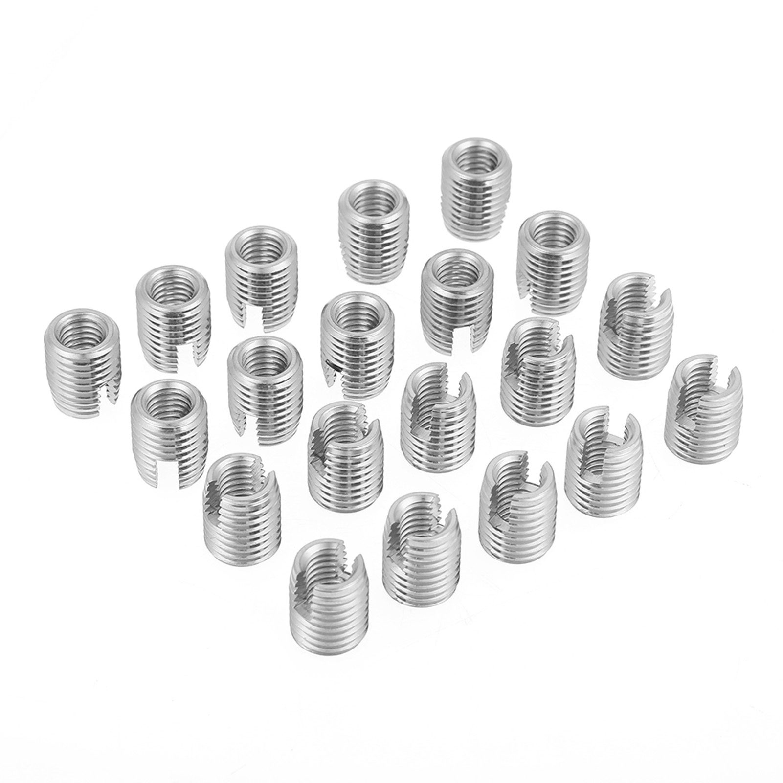 20 Selbstschneidende Gewindeschneidchips Mit Nut Aus Edelstahl Sus303, M8 X 15 Mm