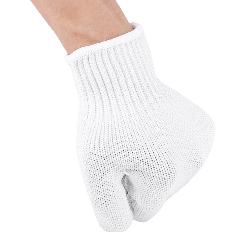 1 Paar Schnittfeste Handschuhe Für Gartenarbeit, Schlachten, Arbeiten Im Freien, Werkzeugschutz