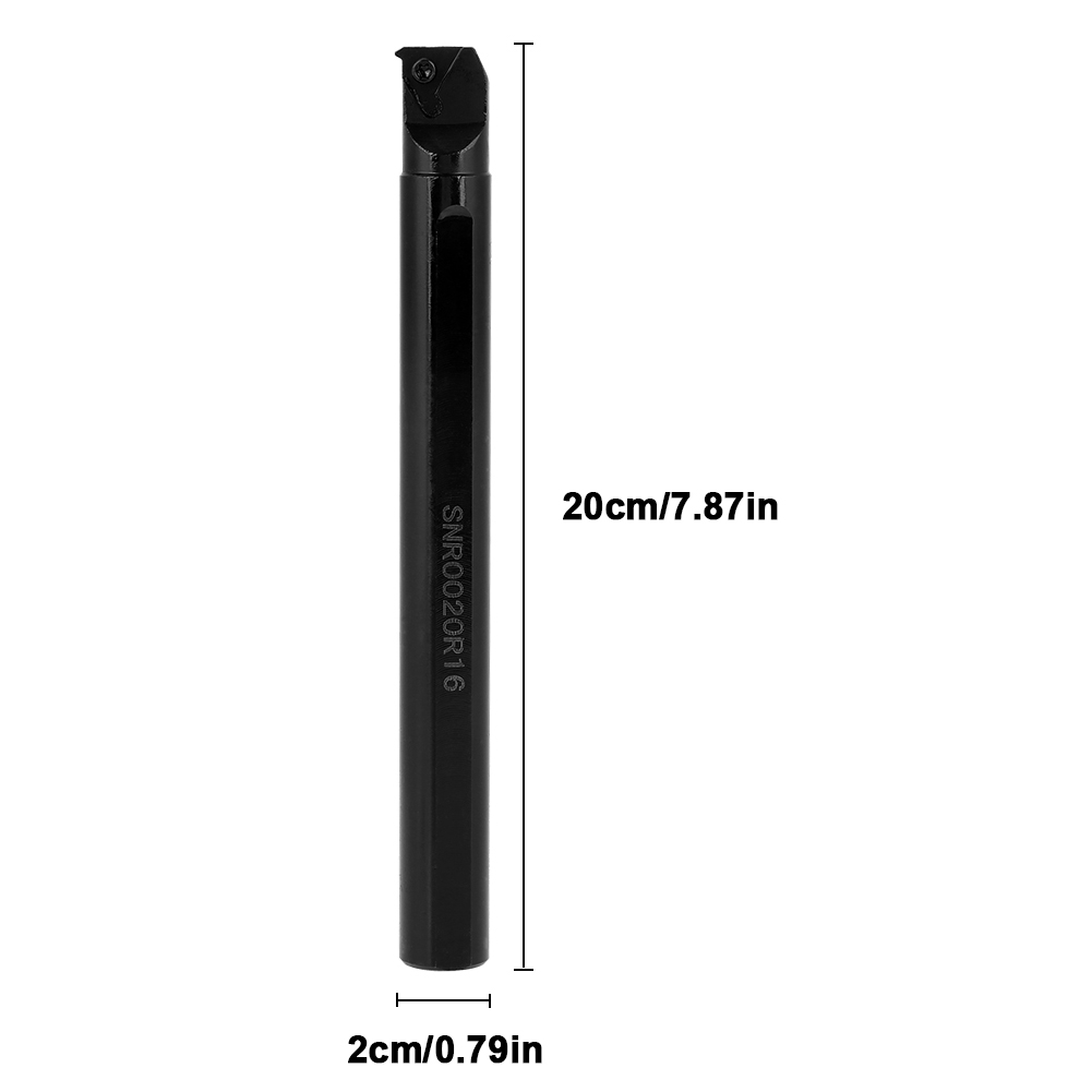 Snr0020r16 20 Mm × 200 Mm Innengewinde-drehwerkzeughalter 16ir Ag60 + Schraubenschlüssel