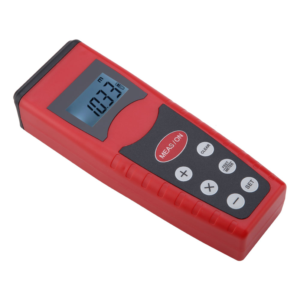 Cp-3000 Digitales Lcd-handmessgerät Für Längen Und Distanzen Mit Laser Und Ultraschall