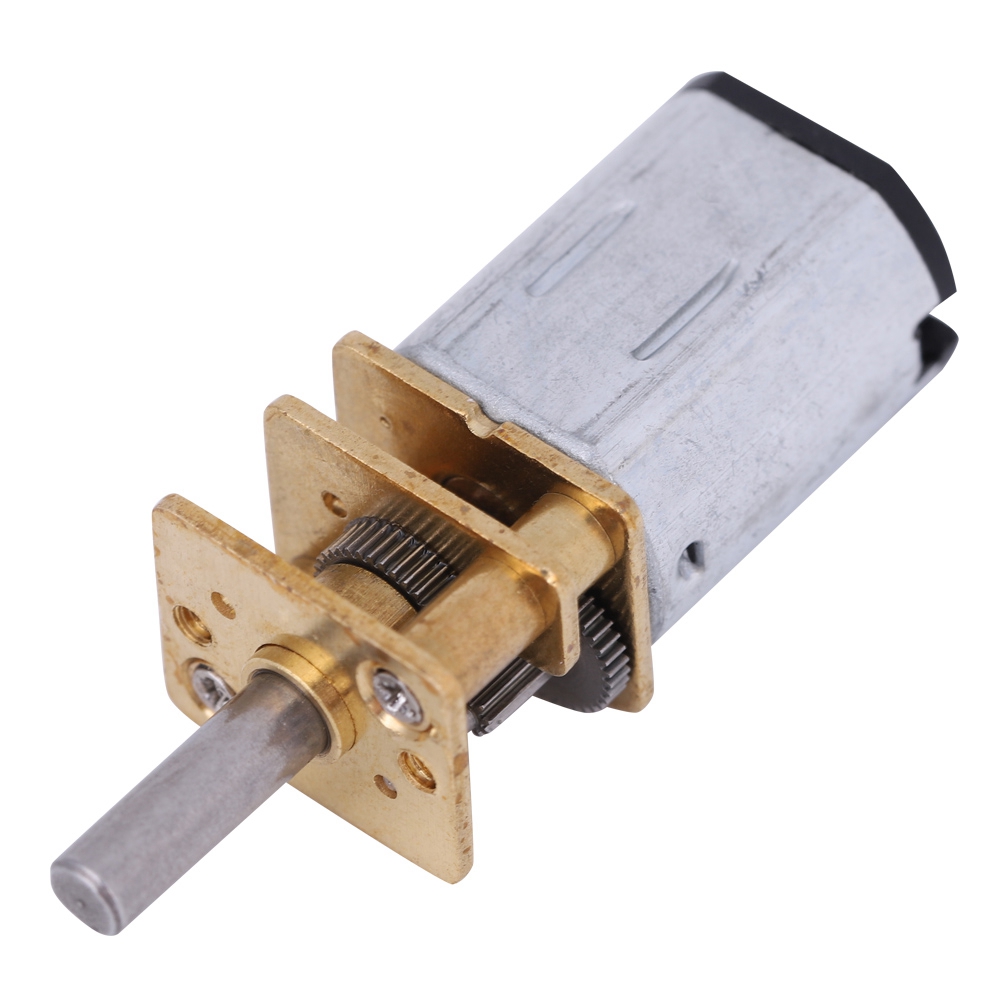 Neuer N20 Dc3v 6v 12v 50-2000rpm Drehzahlreduzierungs-gleichstrommotor Mit Metallzahnrädern
