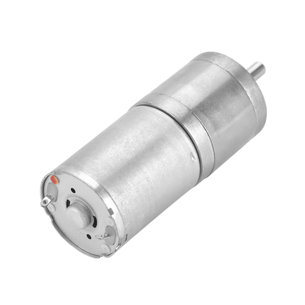 1 Stück 25 Mm Dc 12 V 25ga-370 Langsamlaufender Metallgetriebemotor Für Elektronische Schlösser