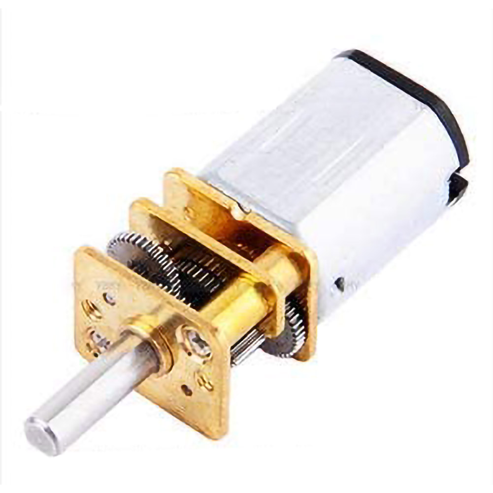 N20 Dc3v 6v 12v 50-2000 U/min Drehzahlreduzierungs-gleichstrommotor Mit Metallgetriebe