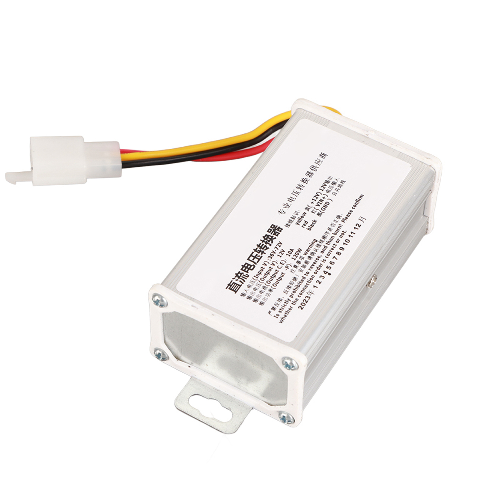 Transformator-adapter Für Elektroroller (36-72v Dc Auf 12v, 10a, 120w)