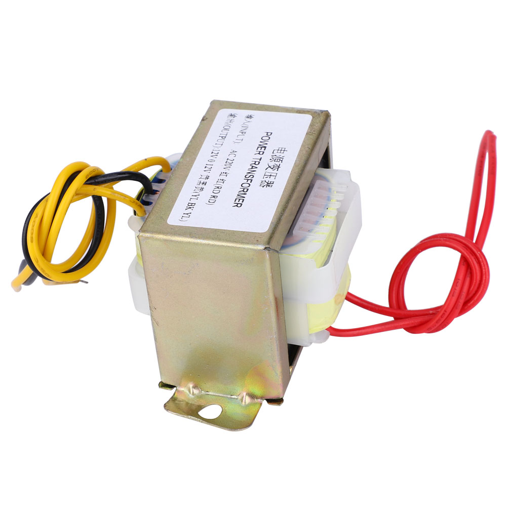 12v 30w Netztransformator, Eingang Ac 220v, Ausgang Dual Ac 12v Für 2.1-kanal-verstärkerplatine 12v 30w