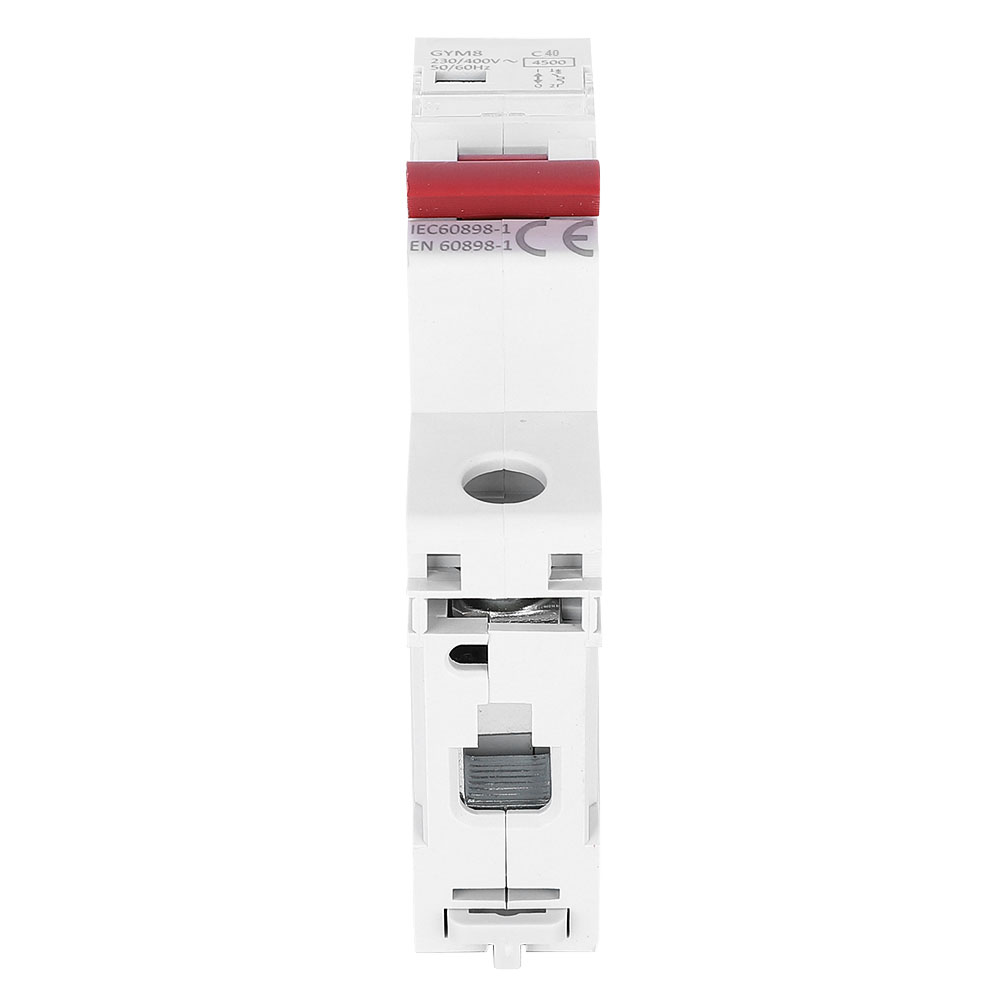 2 Stück Gym8-c45 Leitungsschutzschalter (ls-schalter) 1-polig 230/400 V Ac Nennstrom 40 A/50 A/63 A 40 A