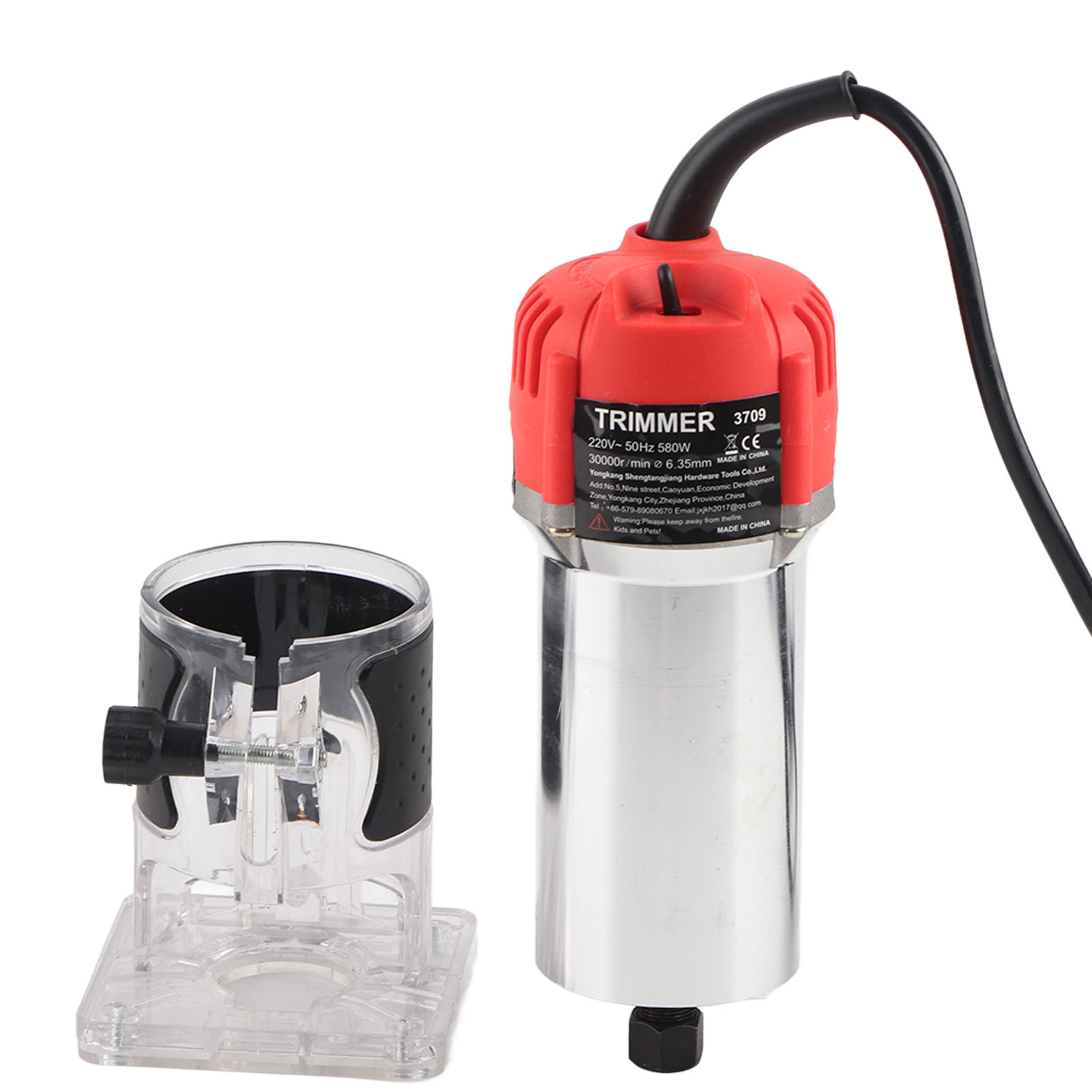Elektrisches Handfräsen-set Für Holzlaminierung (eu-stecker) 220 V, 30.000 U/min, 580 W
