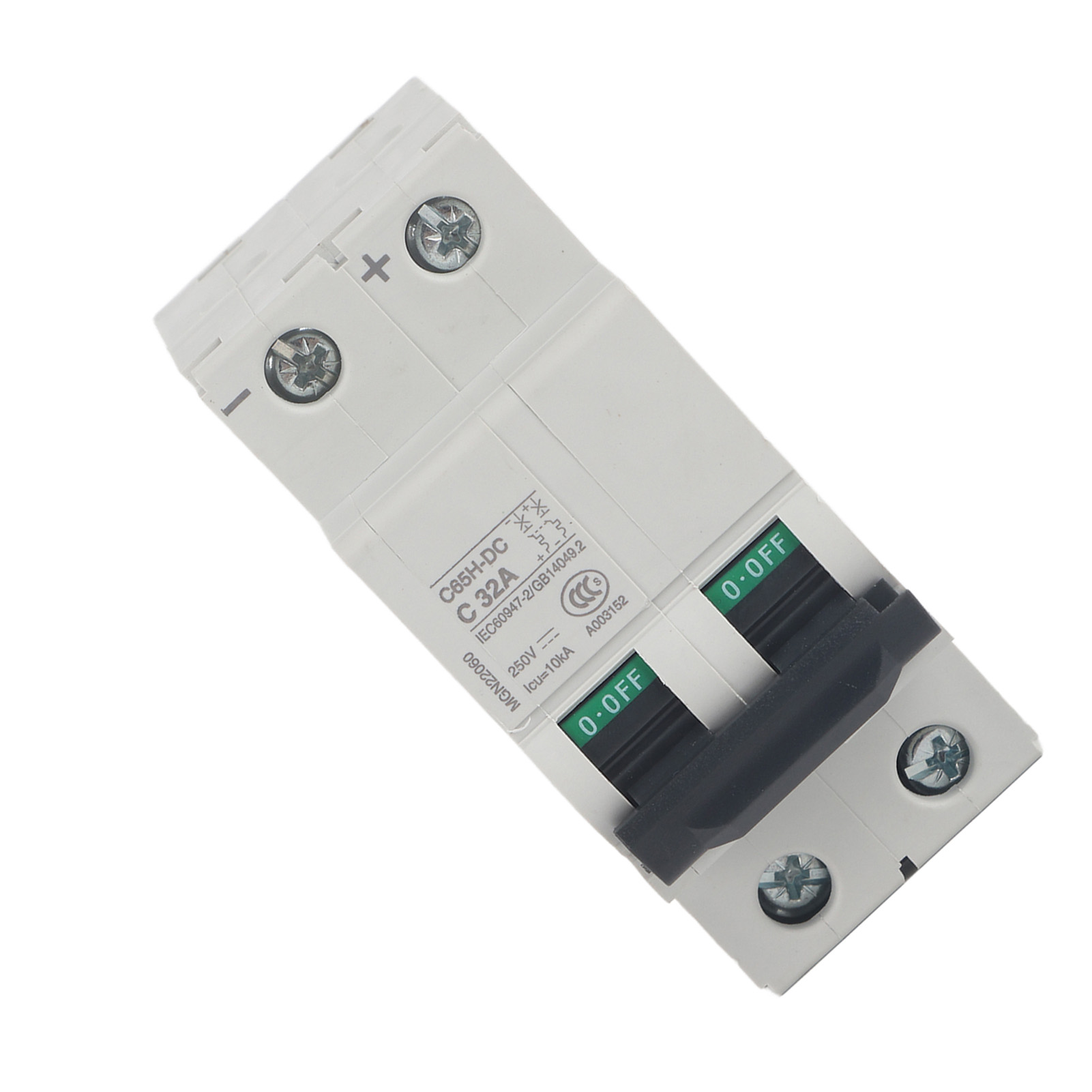 Miniatur-leistungsschalter C65h-dc 2p 250v Luftleistungsschalter (32a)