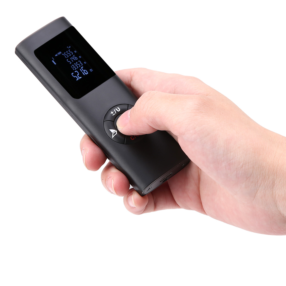 Jq40 Digitaler Mini-laser-entfernungsmesser, Tragbarer Distanzmesser, Flächen- Und Volumenmesser, 40 M