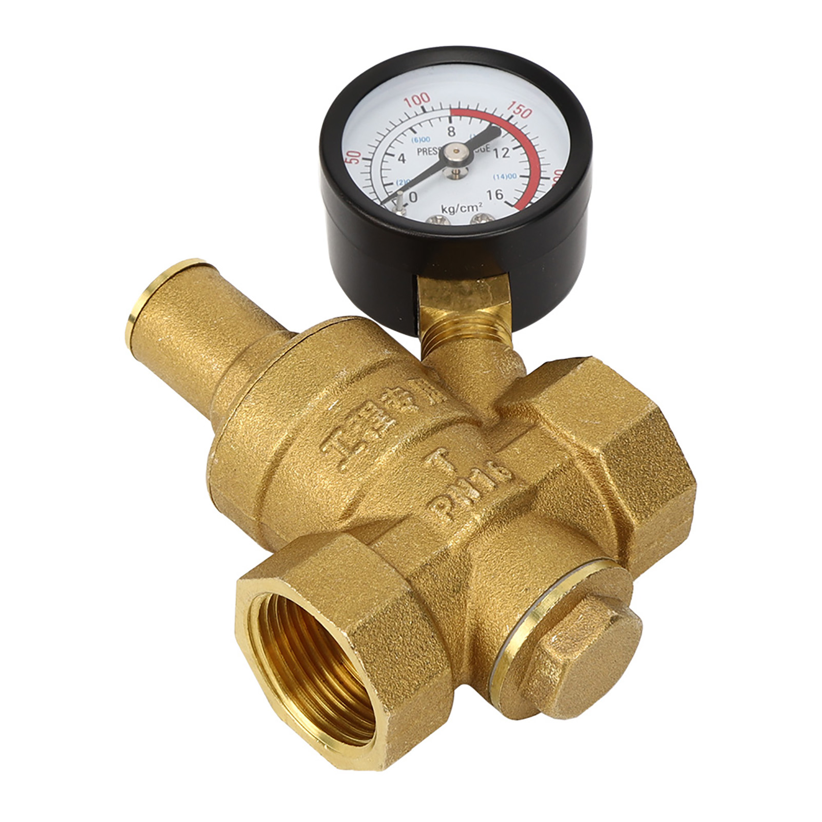 Dn20 Messing-druckregler Mit Manometer