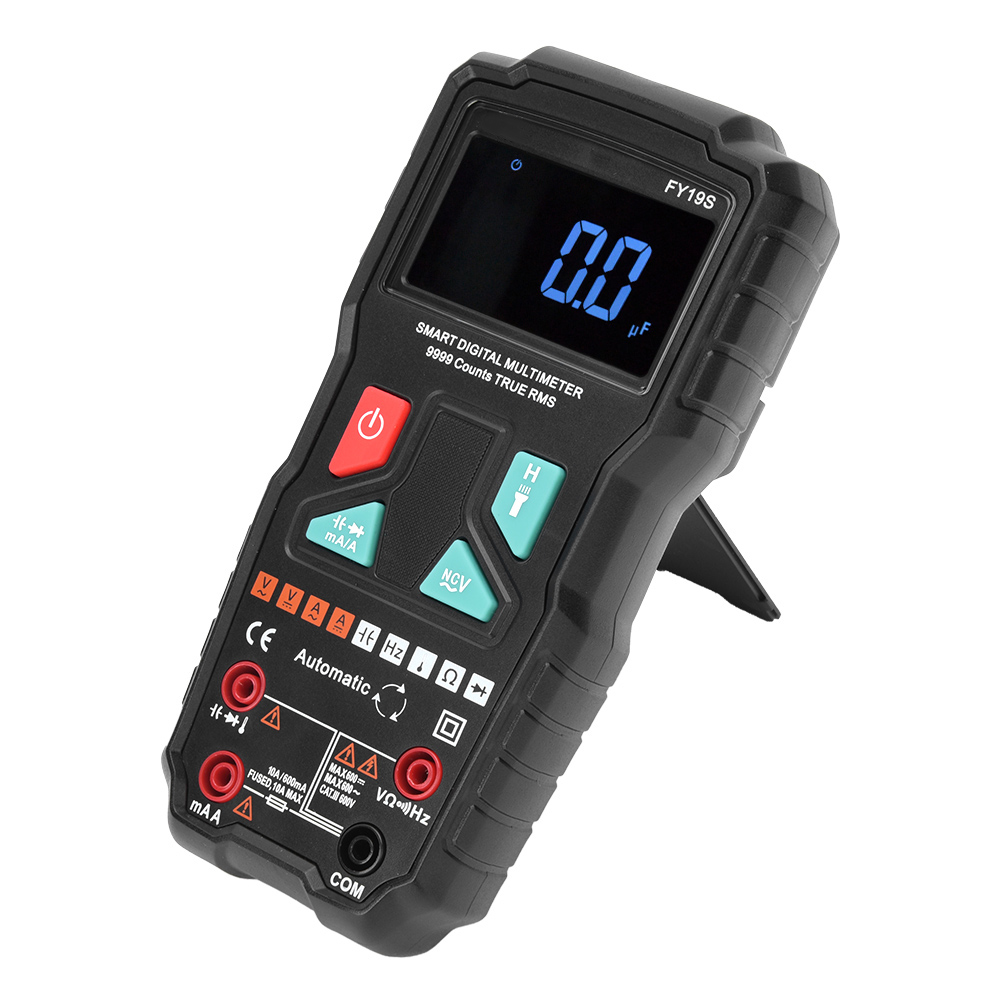 Multifunktionales, Hochpräzises Digitales Handmultimeter Fy19s Mit Automatischer Anzeige Für Wechsel- Und Gleichspannung Und -strom