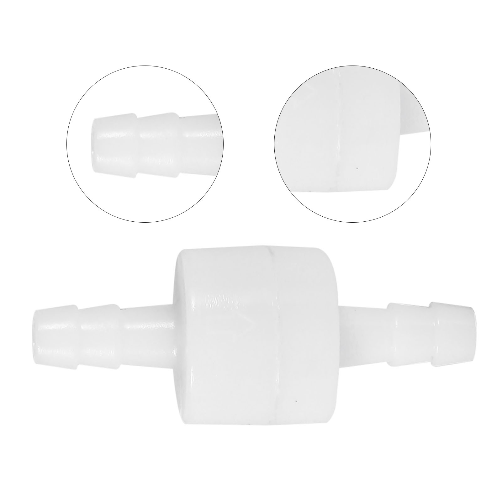 6-mm-inline-rückschlagventil Für Kraftstoffe, Öle, Wasser, Gase Und Luft – Einwegventil Ohne Rückschlagventil – Langlebig