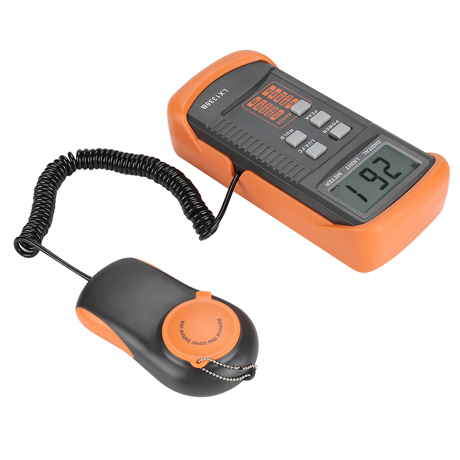 Digitales Luxmeter Lx1330b Mit Lcd-anzeige, Messbereich 0–200.000 Lux