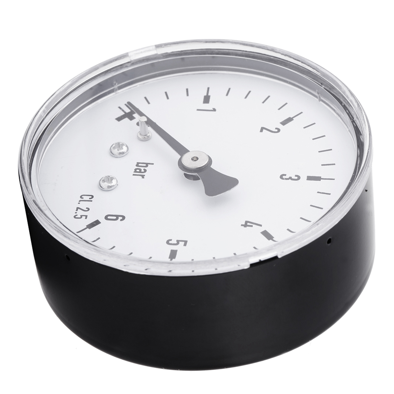 Mini-hochpräzisionsmanometer (1-teilig) Für Kraftstoff, Luft, Öl, Flüssigkeiten Und Wasser, 0–6 Bar, 1/4"-npt-gewinde